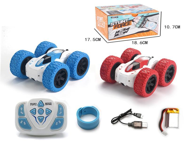 2.4G Programming Watch Remote Control Double-Sided Stunt Car