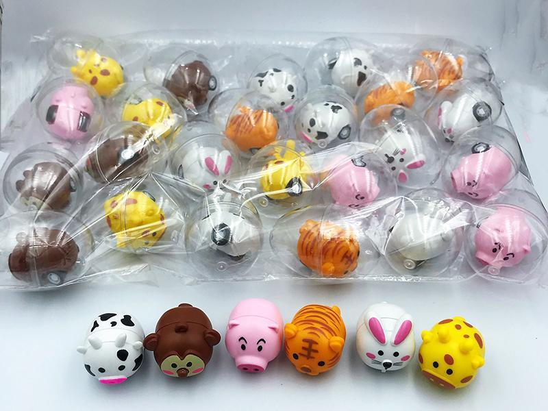 Pull Back Animals Car (6)Eggshell Packaging