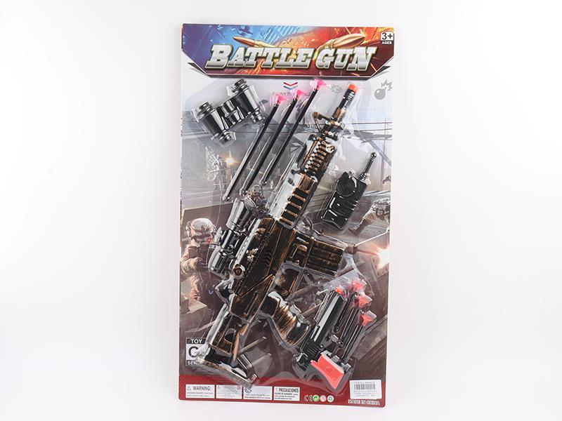 Bronze Needle Gun Police Set