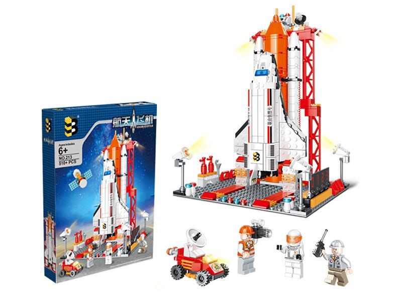 The Space Shuttle Launch Center Building Blocks