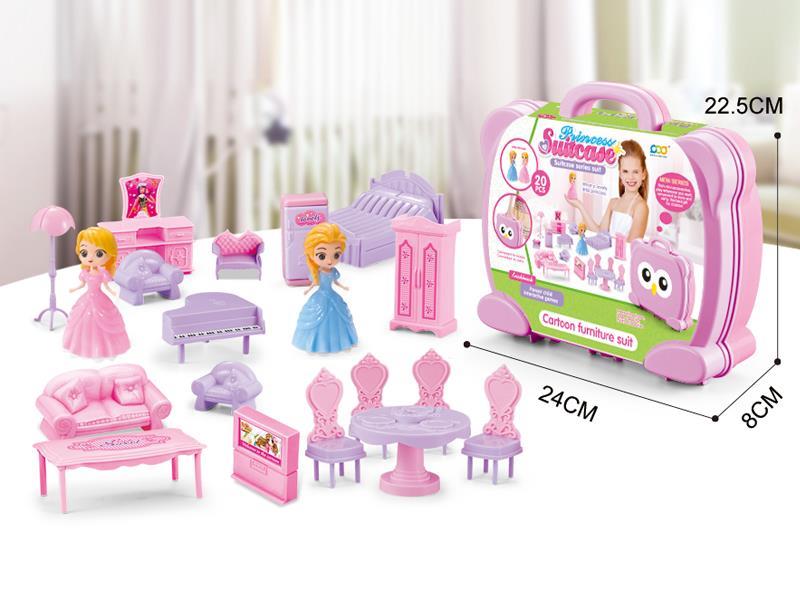 Princess With Furniture Set