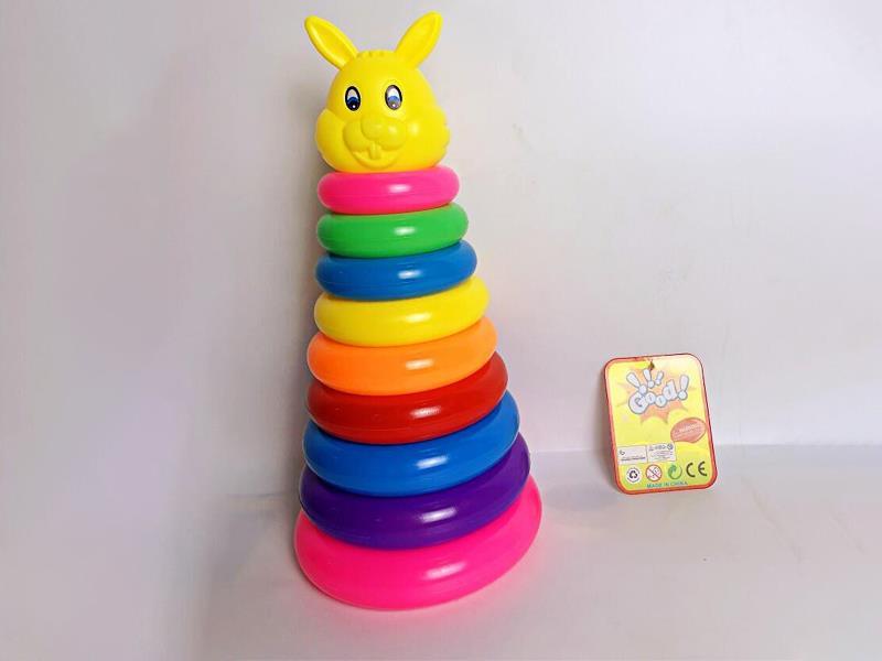 Little Rabbit Rainbow Circle 9 Layers