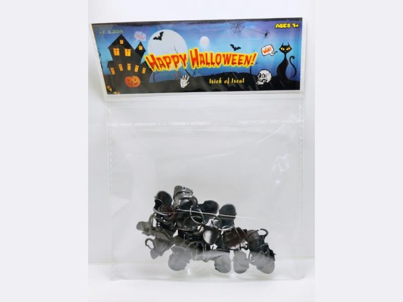 Halloween Skull Ring, 30Pcs