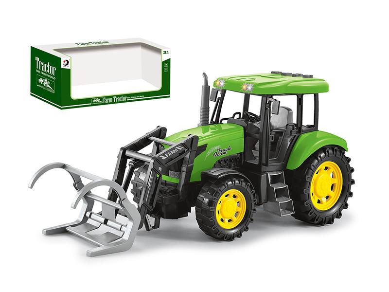 Friction Farm Tractor With Lights And Music