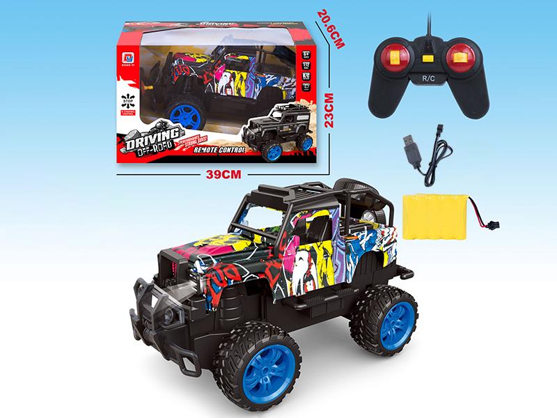 1:12 Land Rover Defender 4-Channel Remote Control Water Transfer Printing Off-Road Vehicle