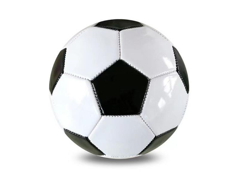 6-Inch Black And White Block Football Toy