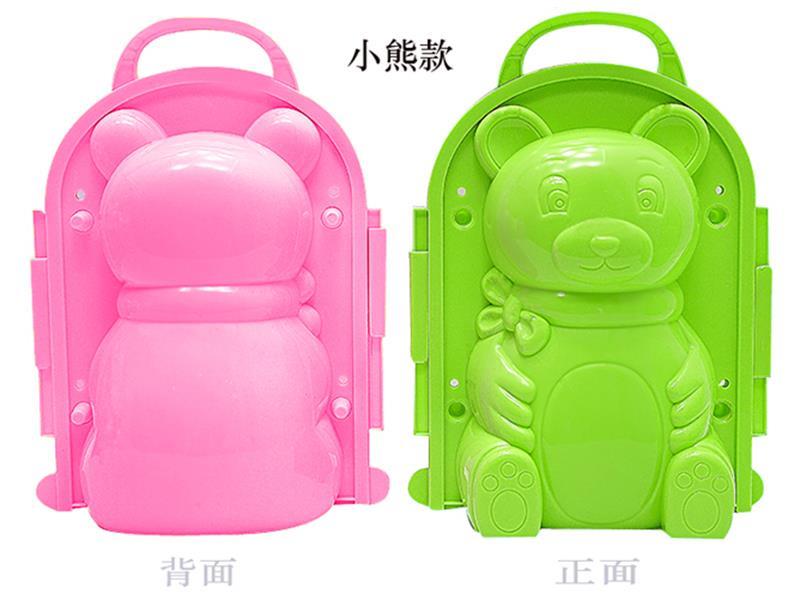 Cartoon Bear 3D Snow Mold