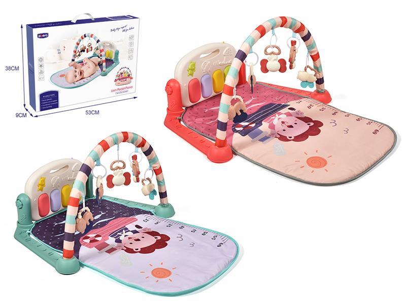 Lion Pedal Piano  Fitness Blanket