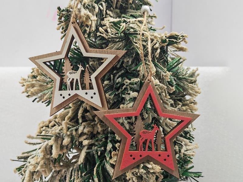 Christmas Wooden Ornaments