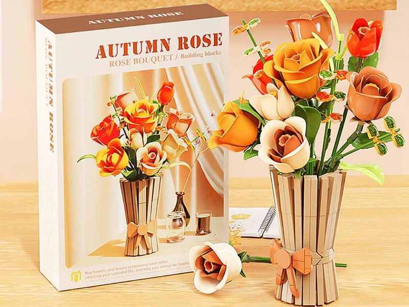 Flower Bouquet Building Blocks 868pcs