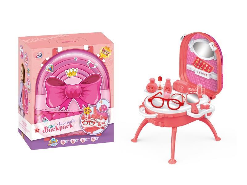 4-In-1 Hand-Held Handle Travel Accessories Alloy Backpack Set