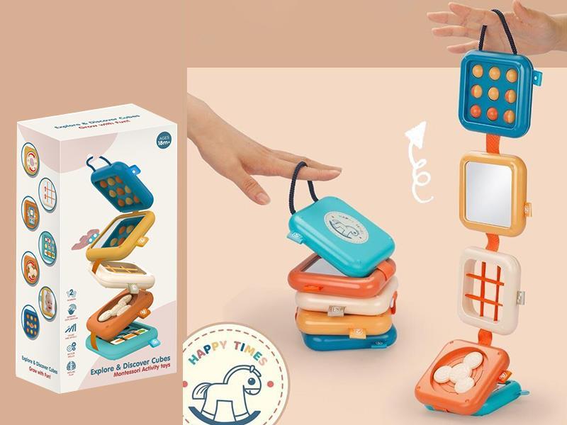 Explore & Discover Cubes Motessori Activity Toys