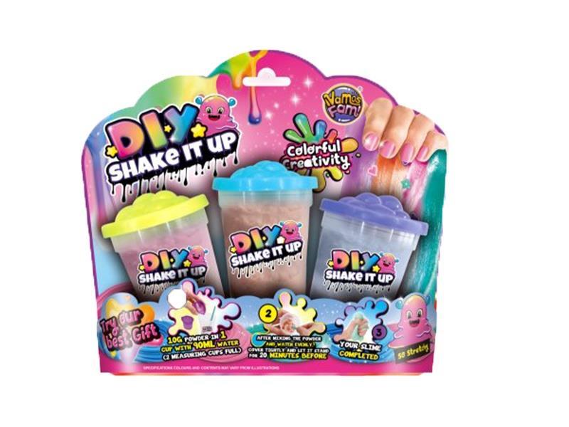 3 Bottles Of Slime Diy, Glow-In-The-Dark