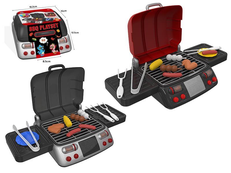 BBQ Grill With Light And Music,Spray