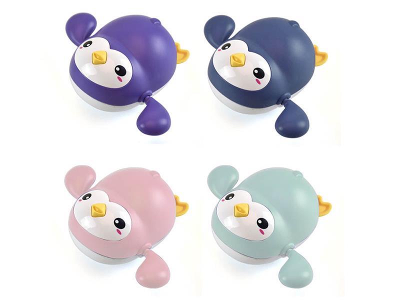 Wind Up Swimming Penguins Baby Bath Toys