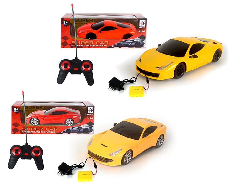 1:14 Remote Control Simulated Sports Car With Flash Lights