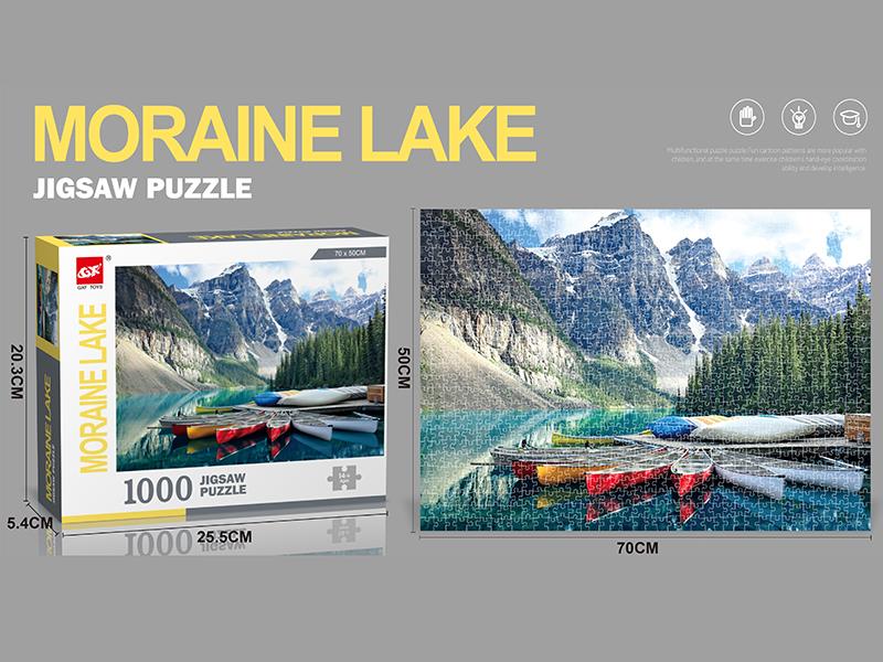 1000pcs Puzzle(Moraine Lake)