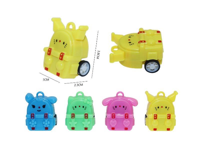 Pull Back Backpack Truck