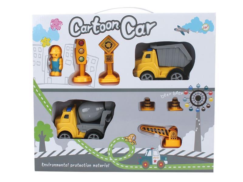 Friction Cartoon Set