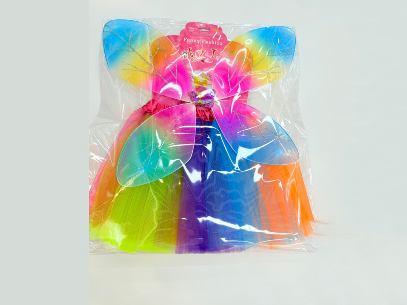 Two-Piece Set Of Colorful Butterflies
