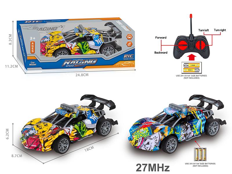 27MHz 1:20 4CH Remote Control Ferrari Graffiti Racing Car(Not Included  Batteries)