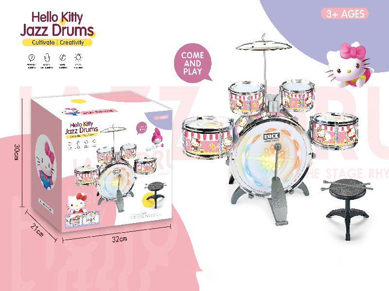 Electroplated Kt New Vertical Five-Drum/Three-Lamp Wrapped Battery