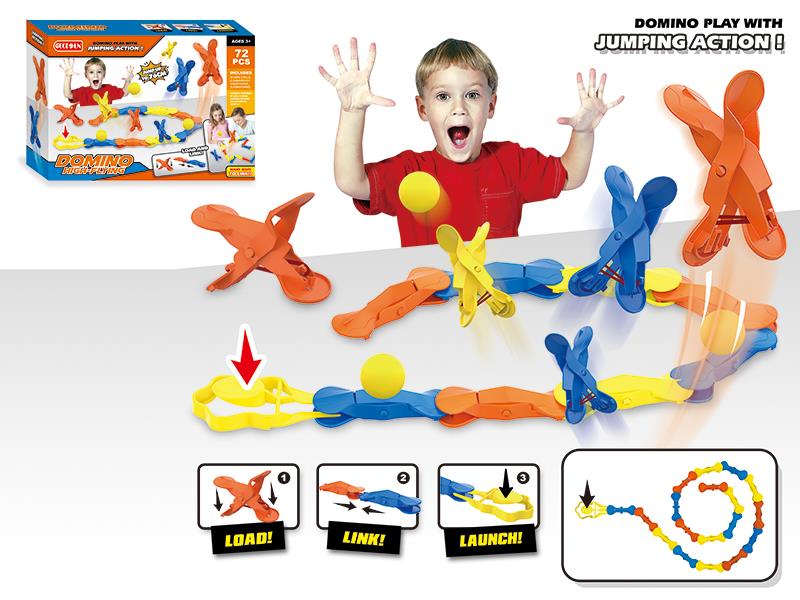 Domino Bounce Ball 72PCS
