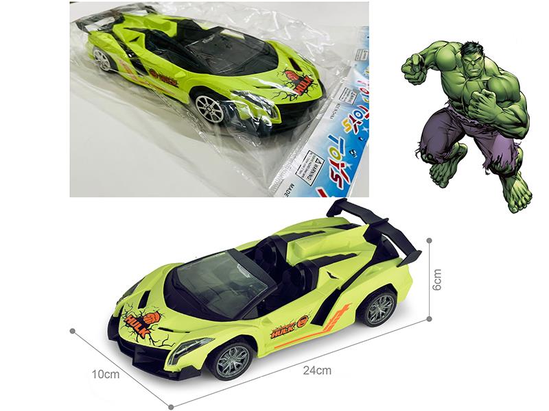 1:18 The Hulk Friction Lamborghini Convertible Car