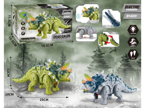 Electric Triceratops