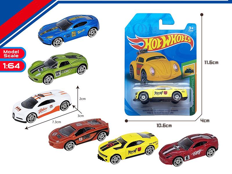 Slide Alloy Racing Car