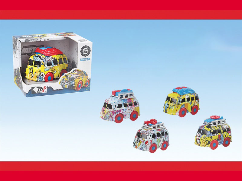 Inertial Graffiti Alloy Car