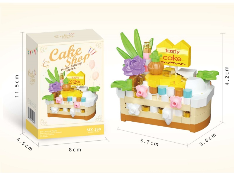 Building Blocks: Cake - Sweet Mango Dream 165 PCS