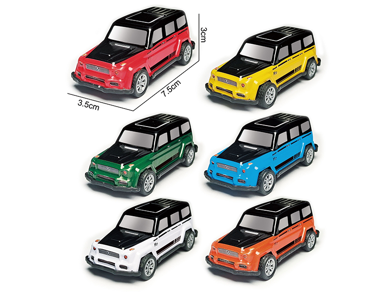 Pull Back Iron Off-Road Vehicle(1PCS)