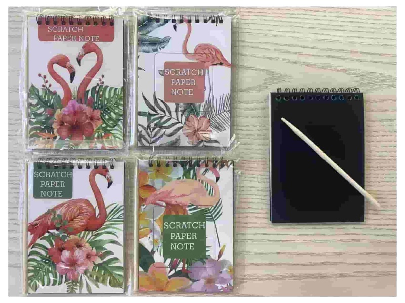 Scratch Book(Flamingo)