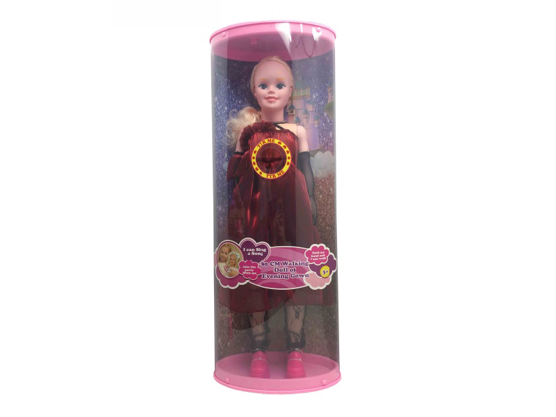 80cm Fashion And Walking Doll With Music(2xAG3 Batteries)