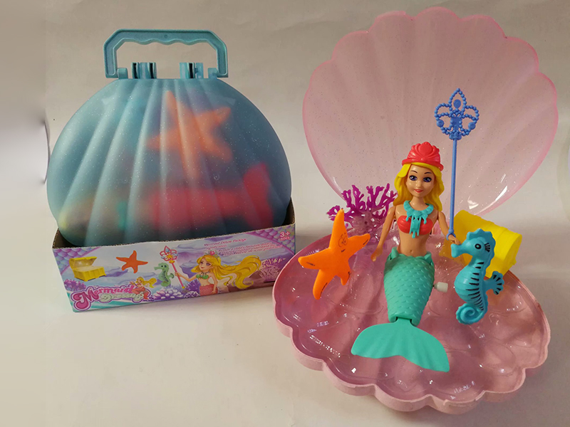 Wind Up Wag Tail Mermaid Set(7.5 Inch)