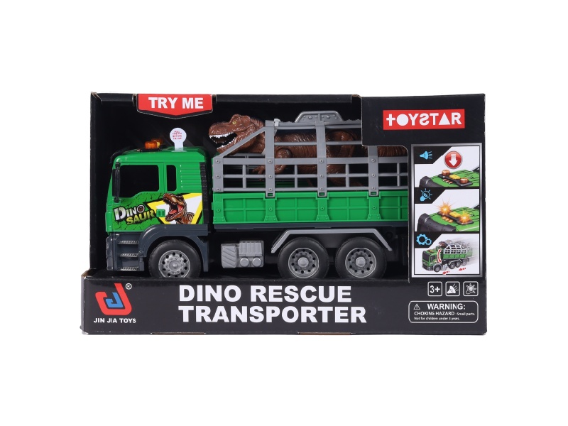 1:14 Inertial Dinosaur Car (Sound.) Lighting. Swinging. Multi-Functional