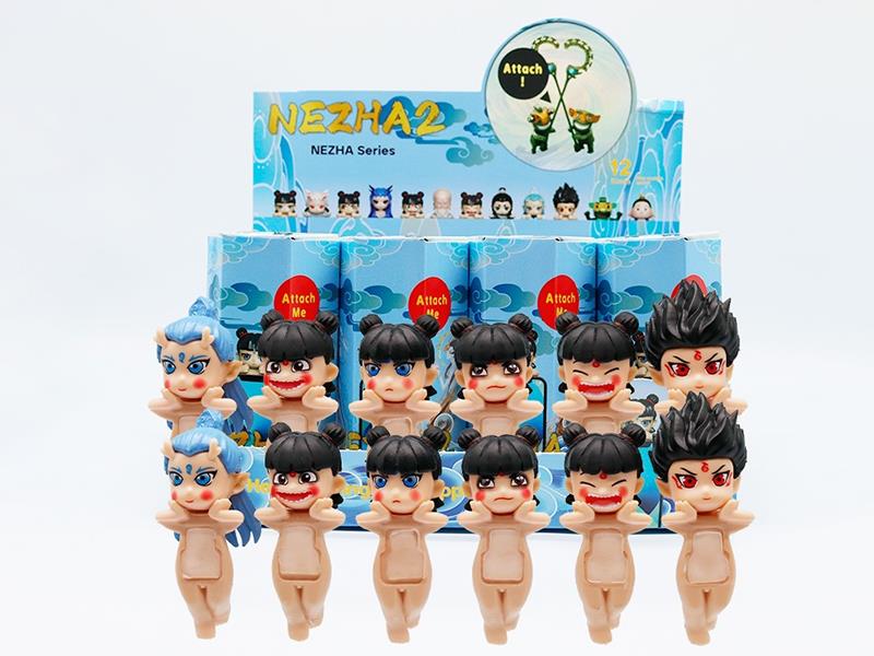 Nezha Series Decorative Mini Figures 6pcs