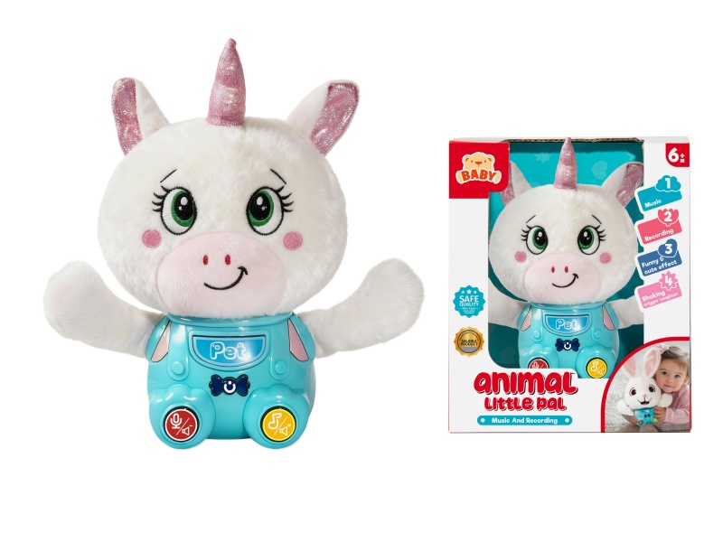 Unicorn Multifunctional Soothe Plush Toys