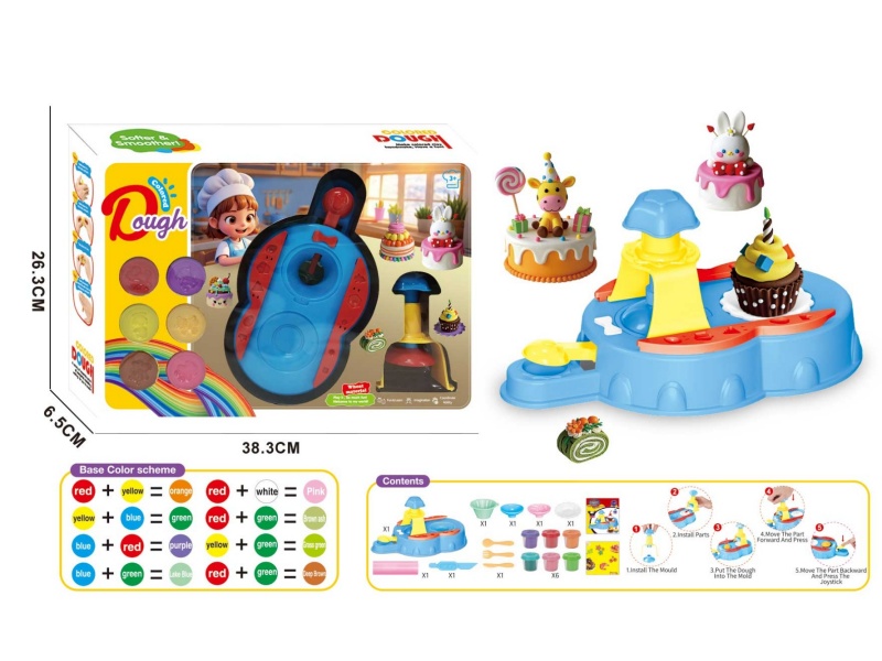 Magic Egg Tart Machine - Colored Clay Series