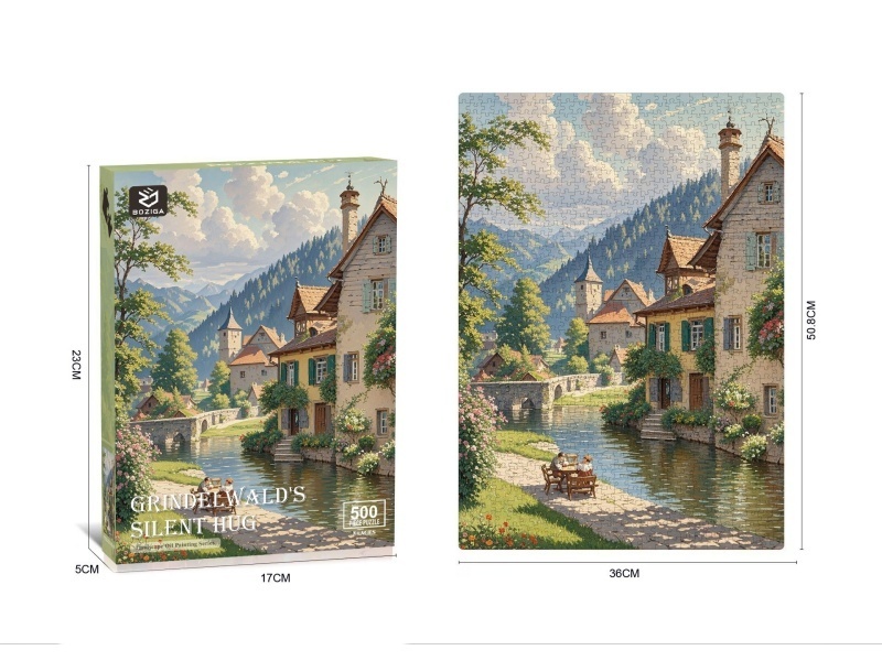 Oil Painting Puzzle (500 Pieces)