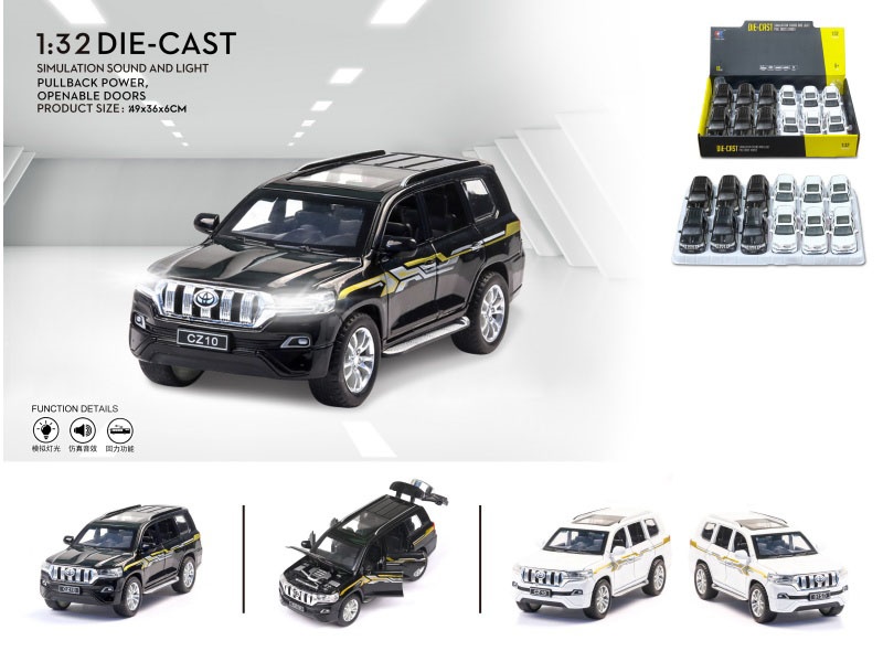 1:32 Toyota Land Cruiser Model