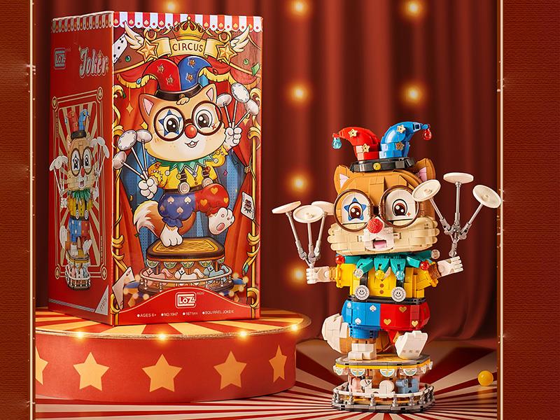Squirrel Joker Building Blocks 1671pcs