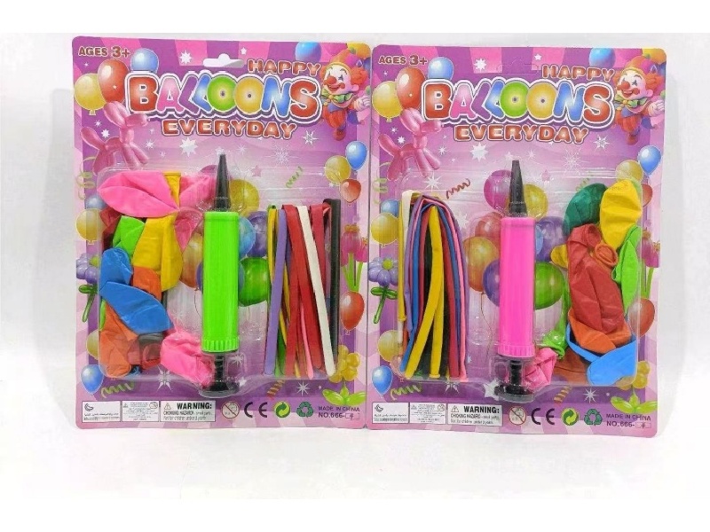 10 "+ Long Balloon Set