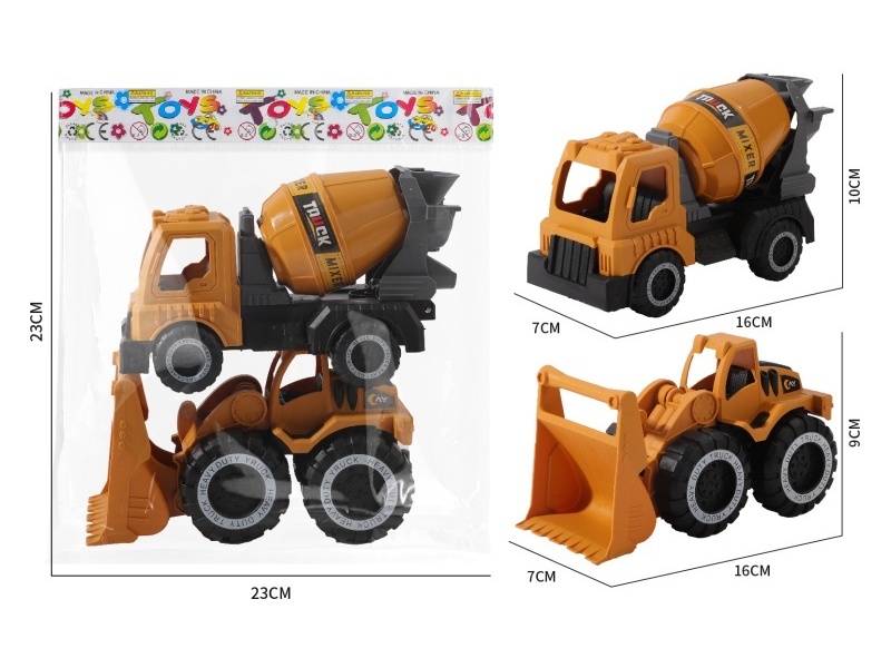 Sliding Engineering Mixer Truck Bulldozer