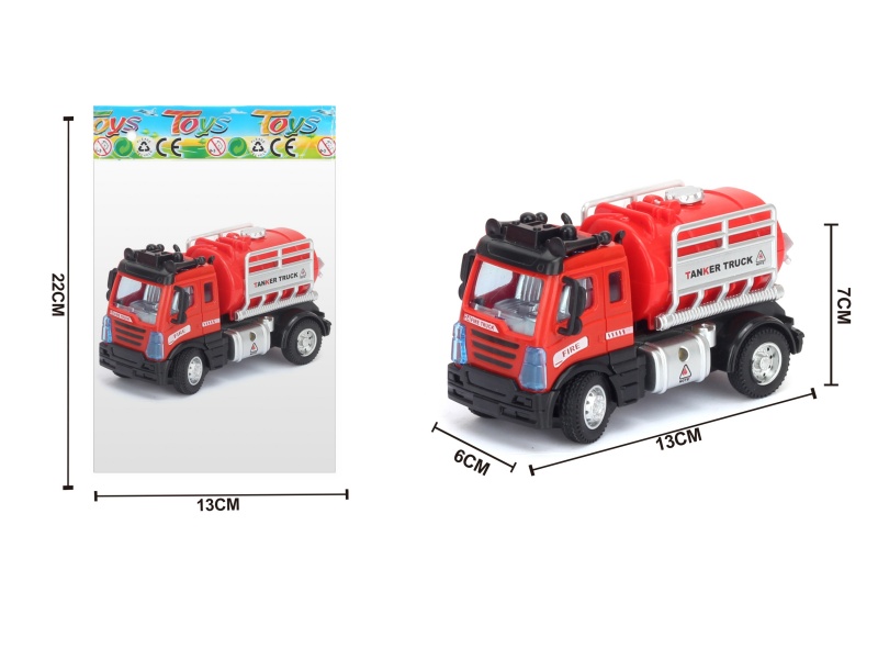 1:64 Huili European Water Tank Fire Engine