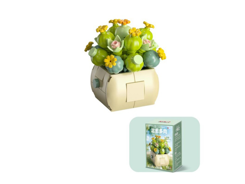 107Pcs Of Small-Grained Succulents - Meat Cones