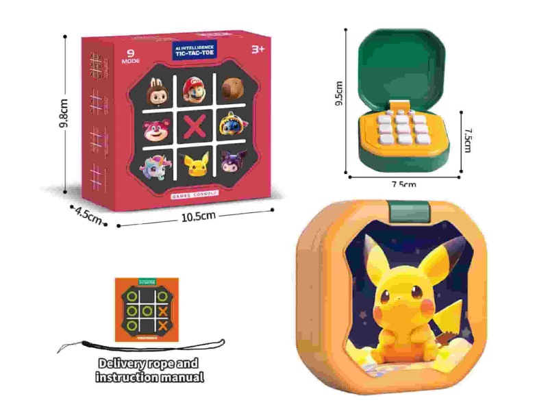 Pikachu Tictactoe Desktop Recreational Machines