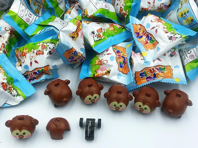 DIY Pull Back Monkey Toy Blind Bag