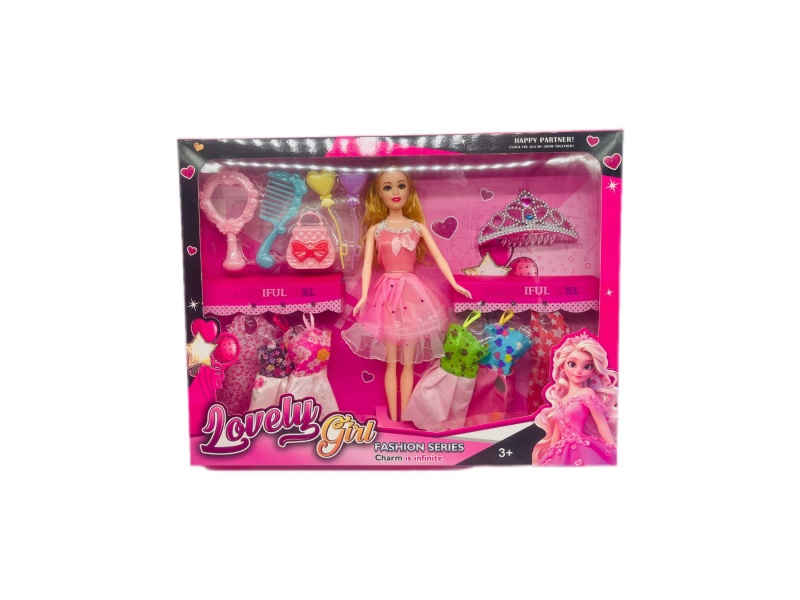 Eleven Full-Body Bigfoot Costume Dolls With Accessories 6 Hangers